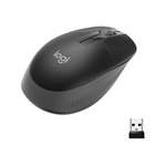 Logitech M190 Wirless Mouse, 2.4 Ghz With USB Nano Receiver